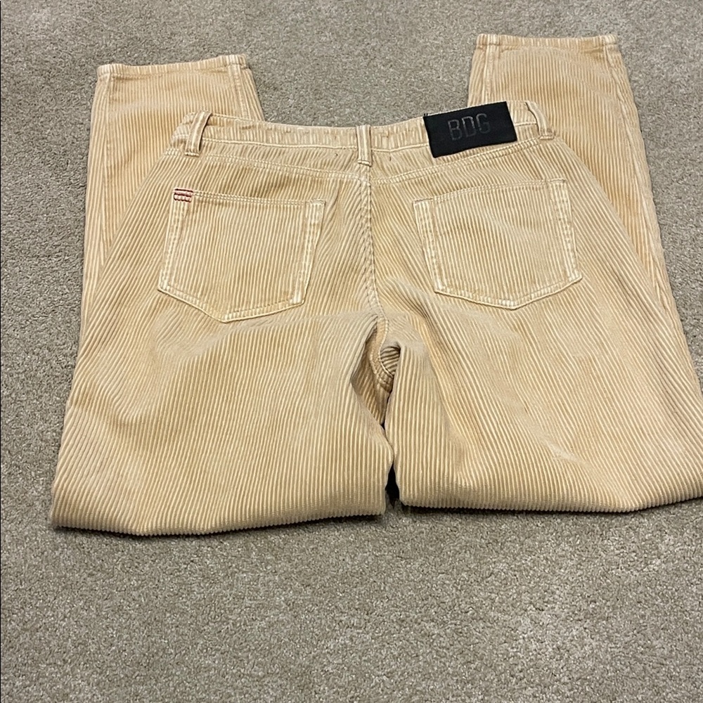 BDG MOM HIGH RISE TAN CORDUROYS - Picture 3 of 6